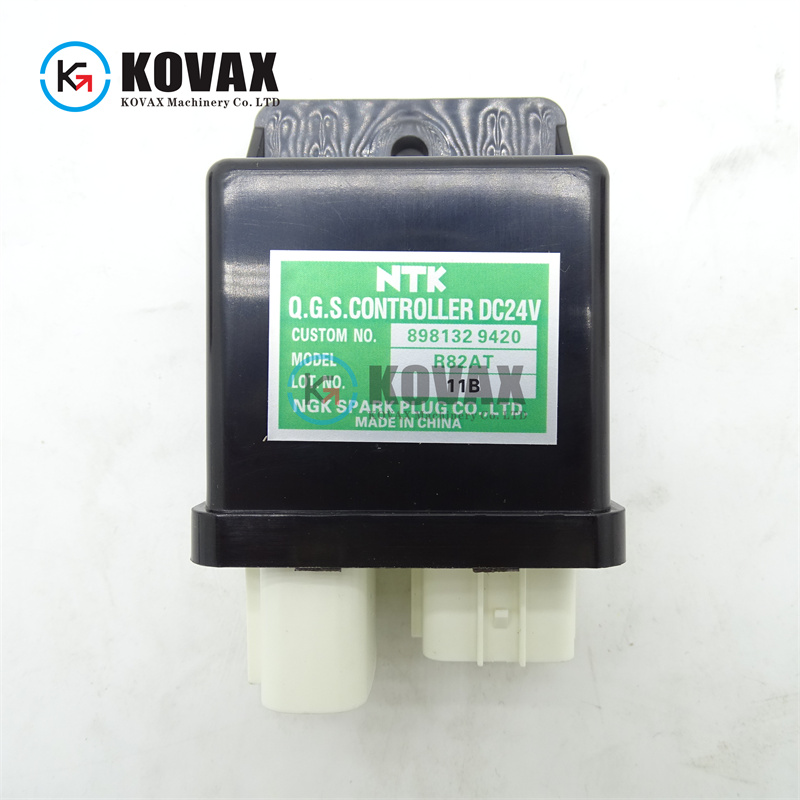 KOVAX 898132-9420 24V Engine Safety Relay for 119802-77200 4TNV94 DH55 DX55/60 J250 8981329420